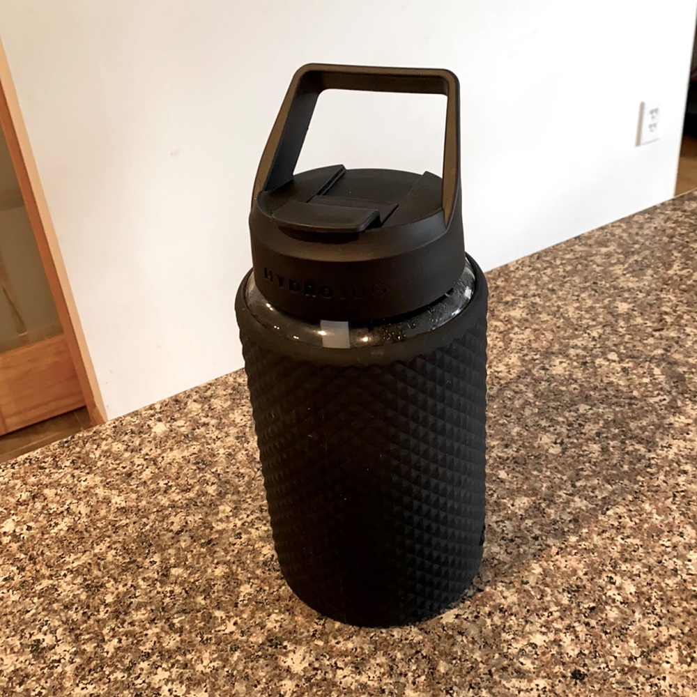 Glass hydro jug